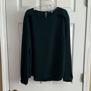 Antonio Milani, deep Forest Green statement, Top Large